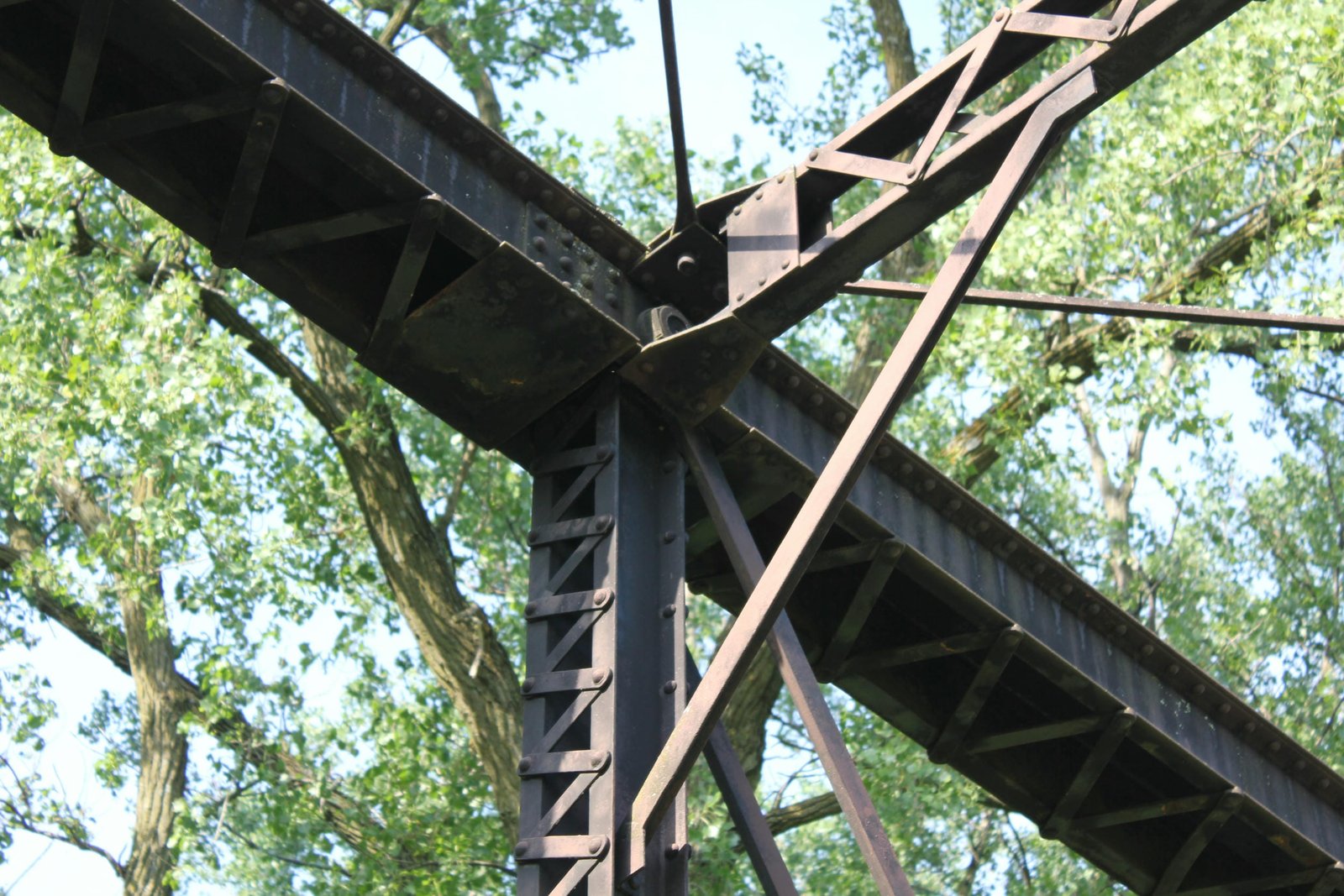 Upper connection, east span (span #4)